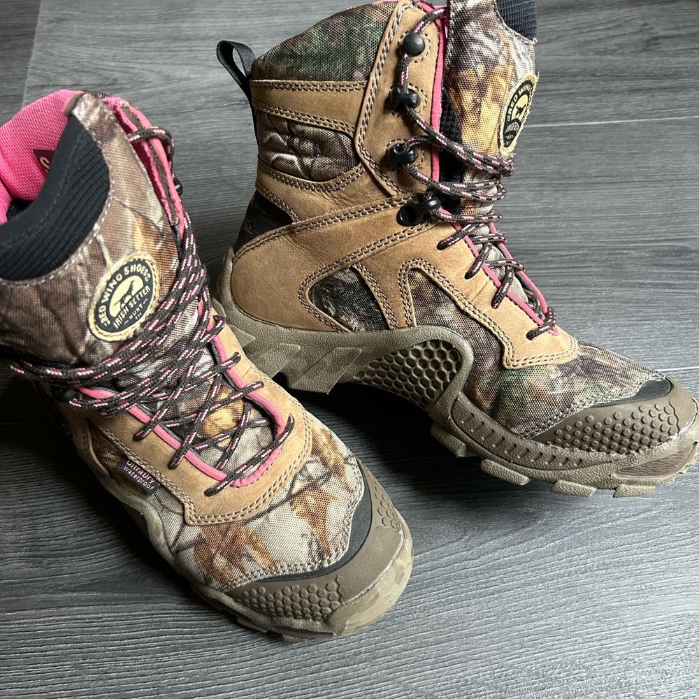 Irish Setter Waterproof Camo Hunt Boots
